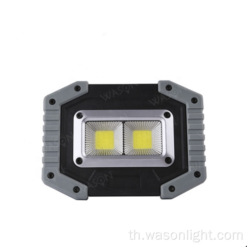 20W COB Super Bright Wireless Wireless Rechargeable Waterpare Waterproof Outdoor LED ไฟฉุกเฉินกลางแจ้งพร้อม